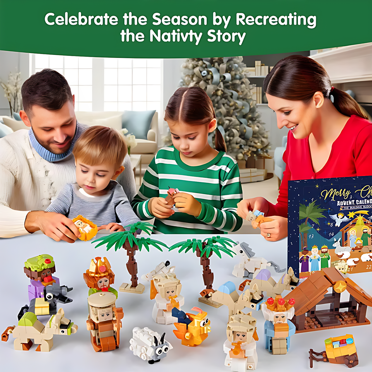 LEGO Brick-Build Nativity Advent Calendar