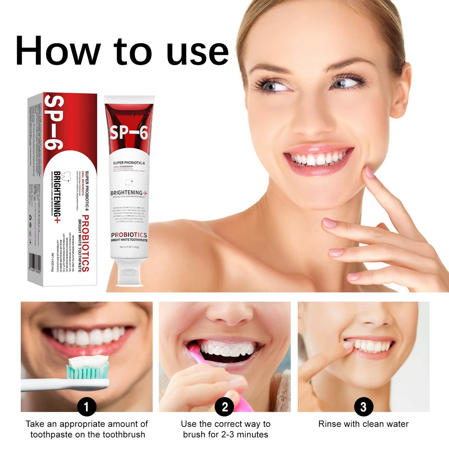 Sp-6 Korean Probiotic Toothpaste